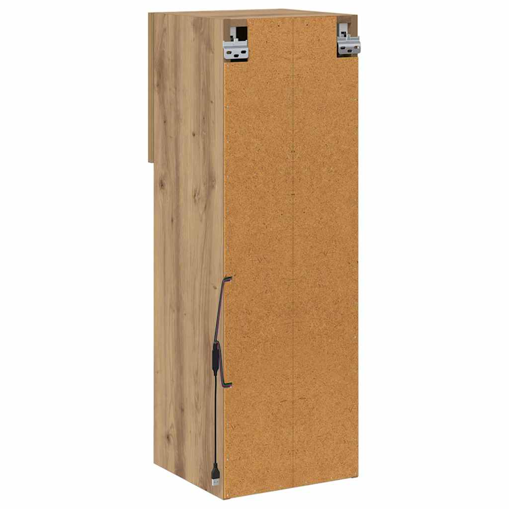 Wandgemonteerd tv-meubel Artisan Eiken 30,5 x 30 x 90 cm is nu te koop bij PeponiXL, paradijselijk wonen!