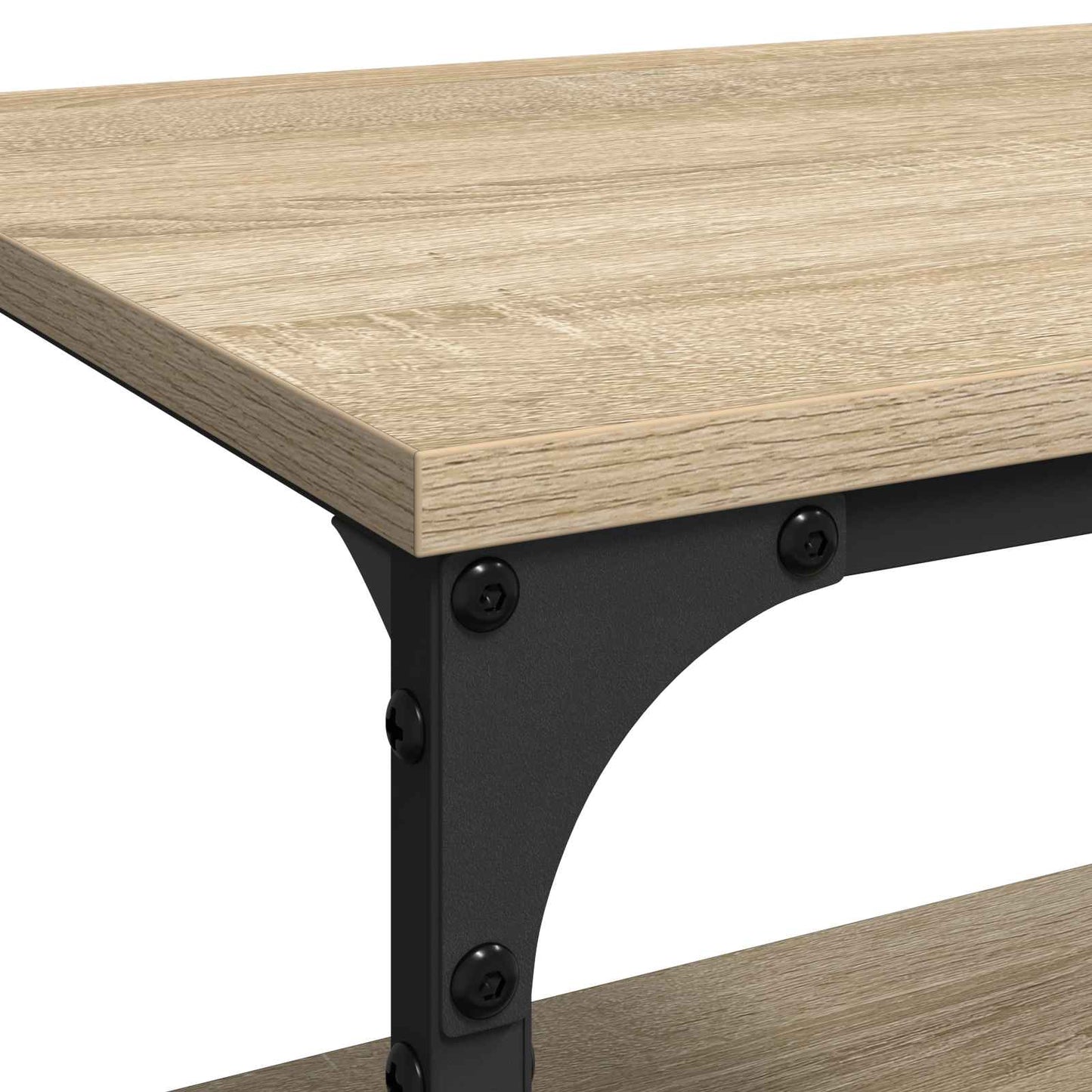 Keuken Trolley Sonoma Eiken 60 x 41 x 76 cm Bewerkt hout is nu te koop bij PeponiXL, paradijselijk wonen!