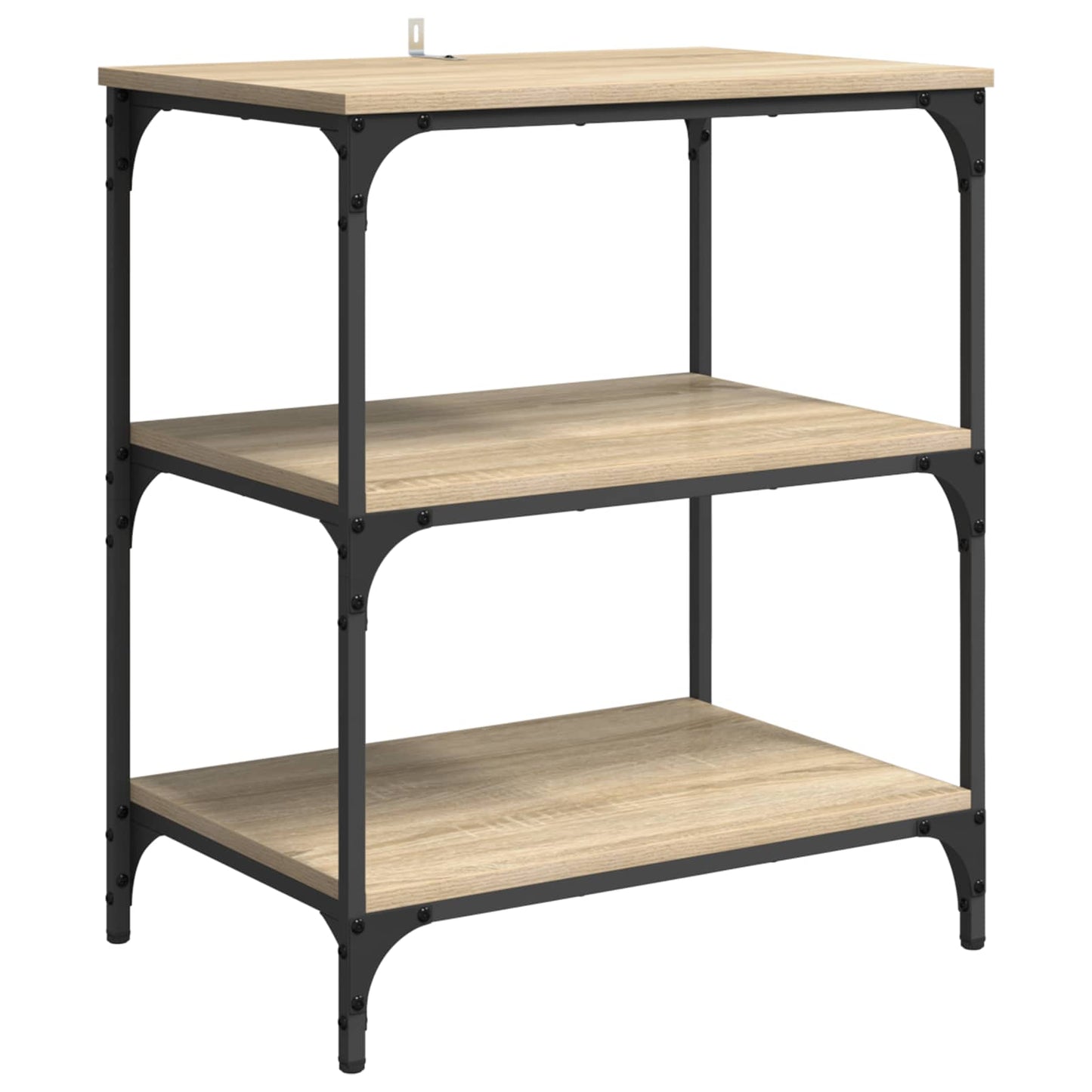 Keuken Trolley Sonoma Eiken 60 x 41 x 76 cm Bewerkt hout is nu te koop bij PeponiXL, paradijselijk wonen!
