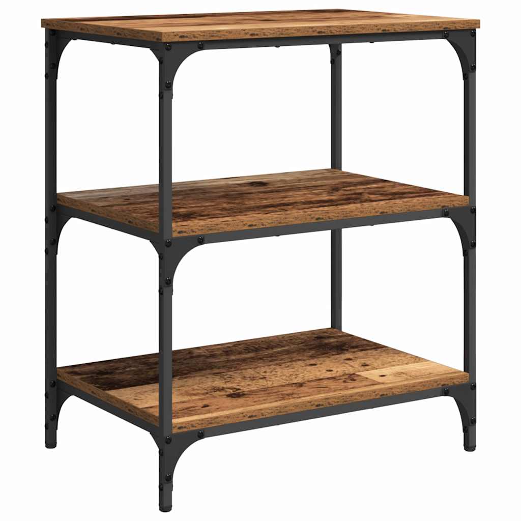 Keuken Trolley Oud Hout 60 x 41 x 76 cm Bewerkt hout is nu te koop bij PeponiXL, paradijselijk wonen!
