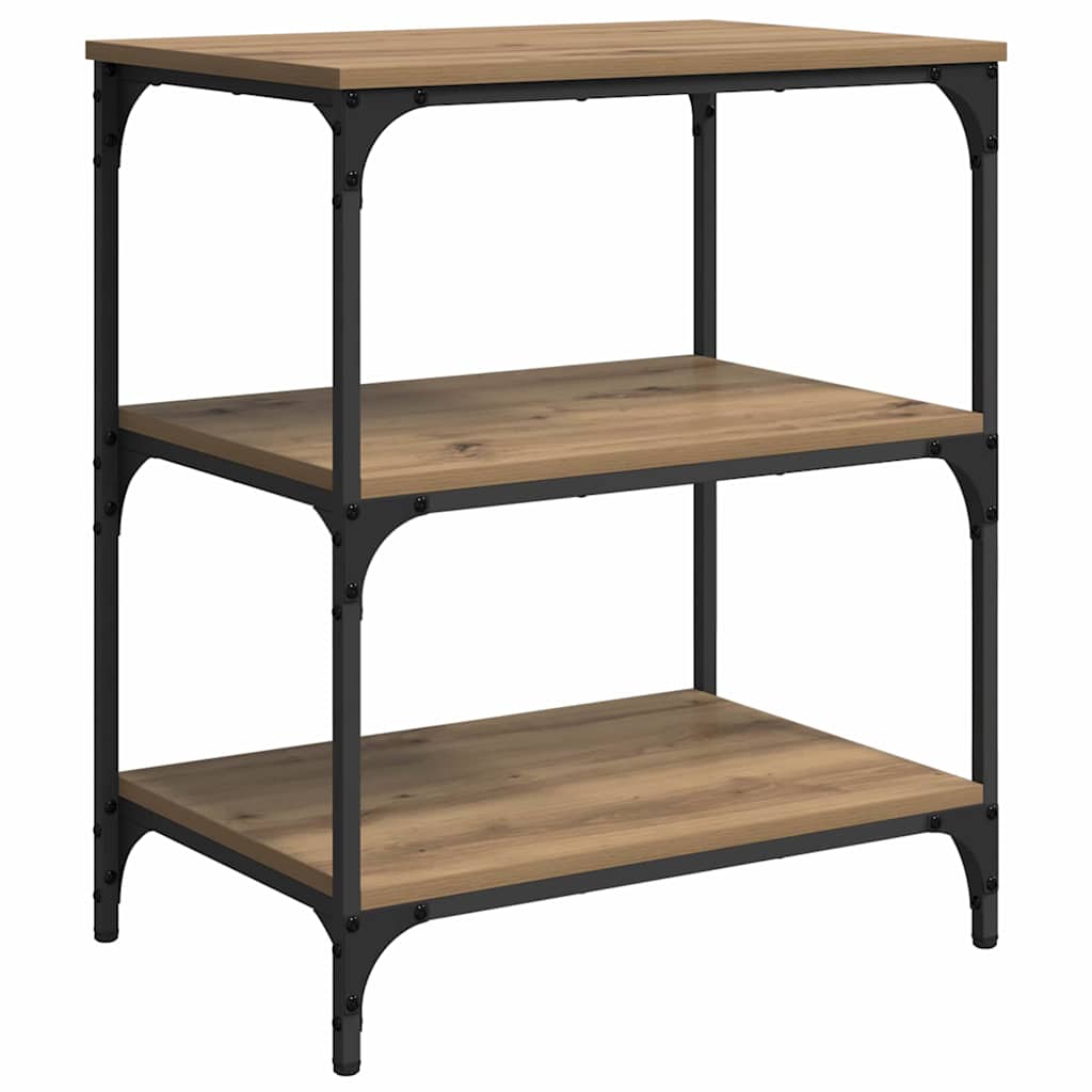 Keuken Trolley Artisan Eiken 60 x 41 x 76 cm Bewerkt hout is nu te koop bij PeponiXL, paradijselijk wonen!