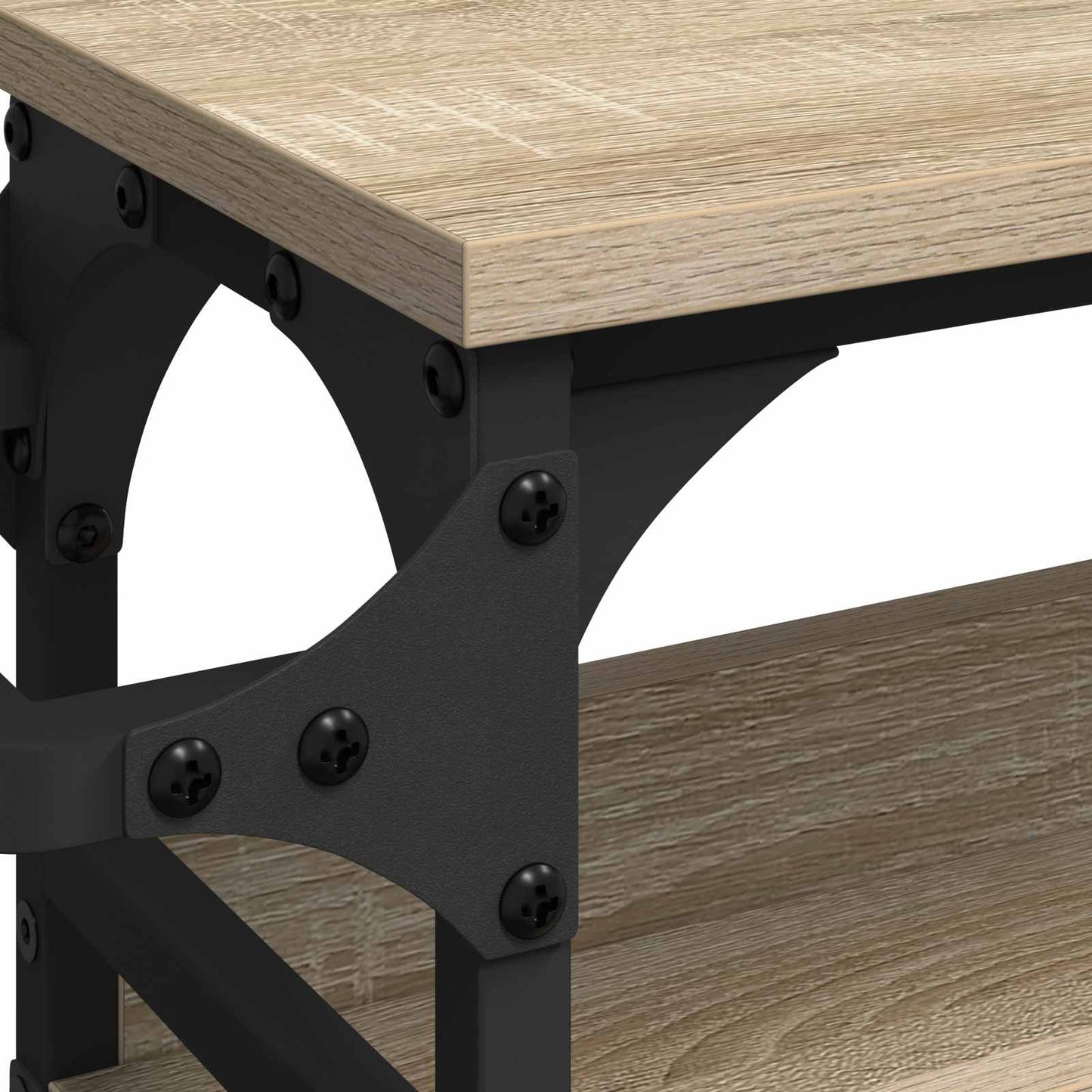 Keuken Trolley Sonoma Eiken 53 x 20 x 76 cm Bewerkt hout is nu te koop bij PeponiXL, paradijselijk wonen!