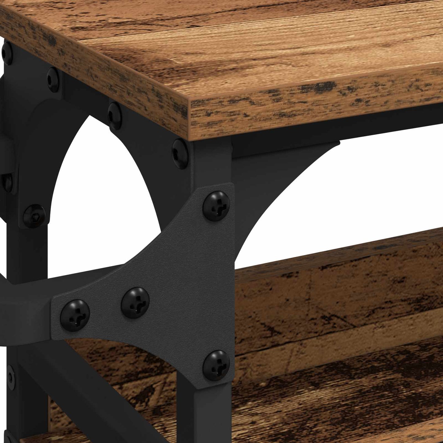 Keuken Trolley Oud Hout 53 x 20 x 76 cm Bewerkt hout is nu te koop bij PeponiXL, paradijselijk wonen!