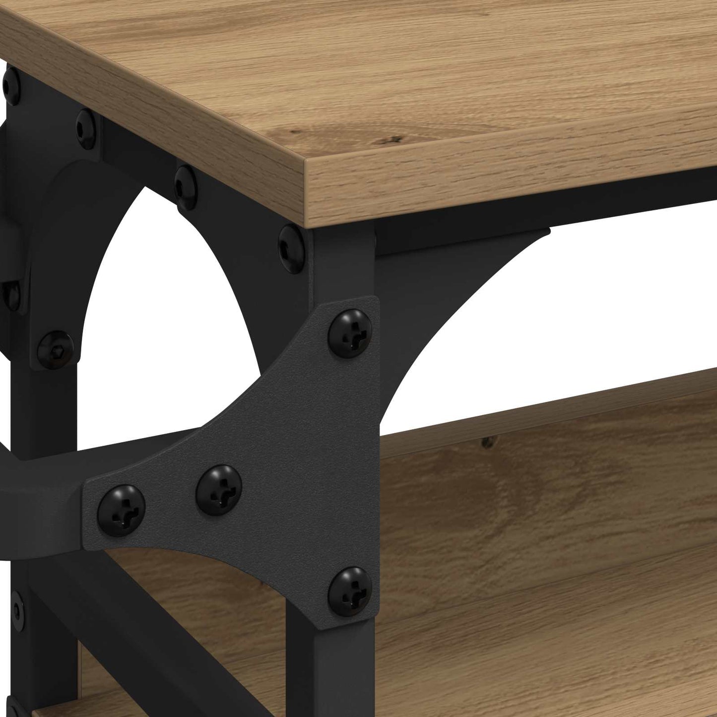 Keuken Trolley Artisan Eiken 53 x 20 x 76 cm Bewerkt hout is nu te koop bij PeponiXL, paradijselijk wonen!