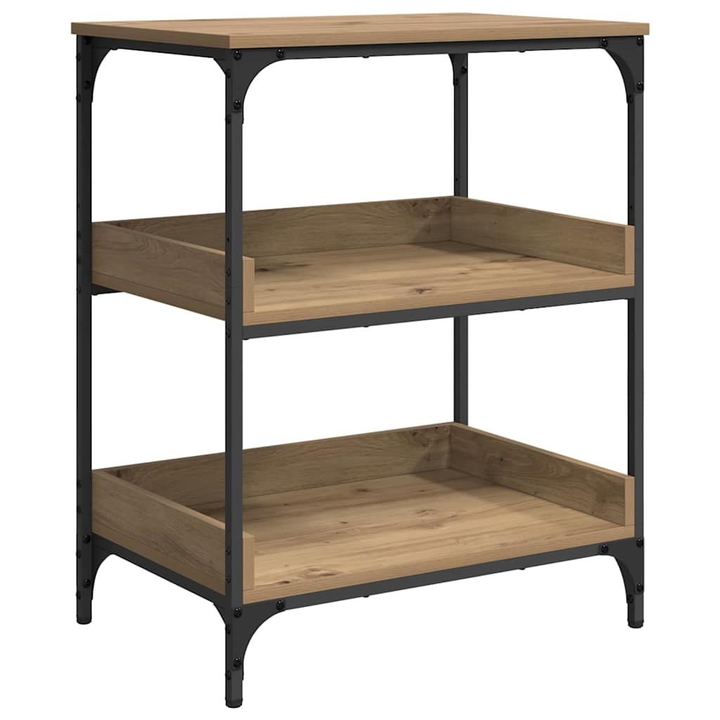 Keuken Trolley Artisan Eiken 60 x 41 x 80.5 cm Bewerkt hout is nu te koop bij PeponiXL, paradijselijk wonen!