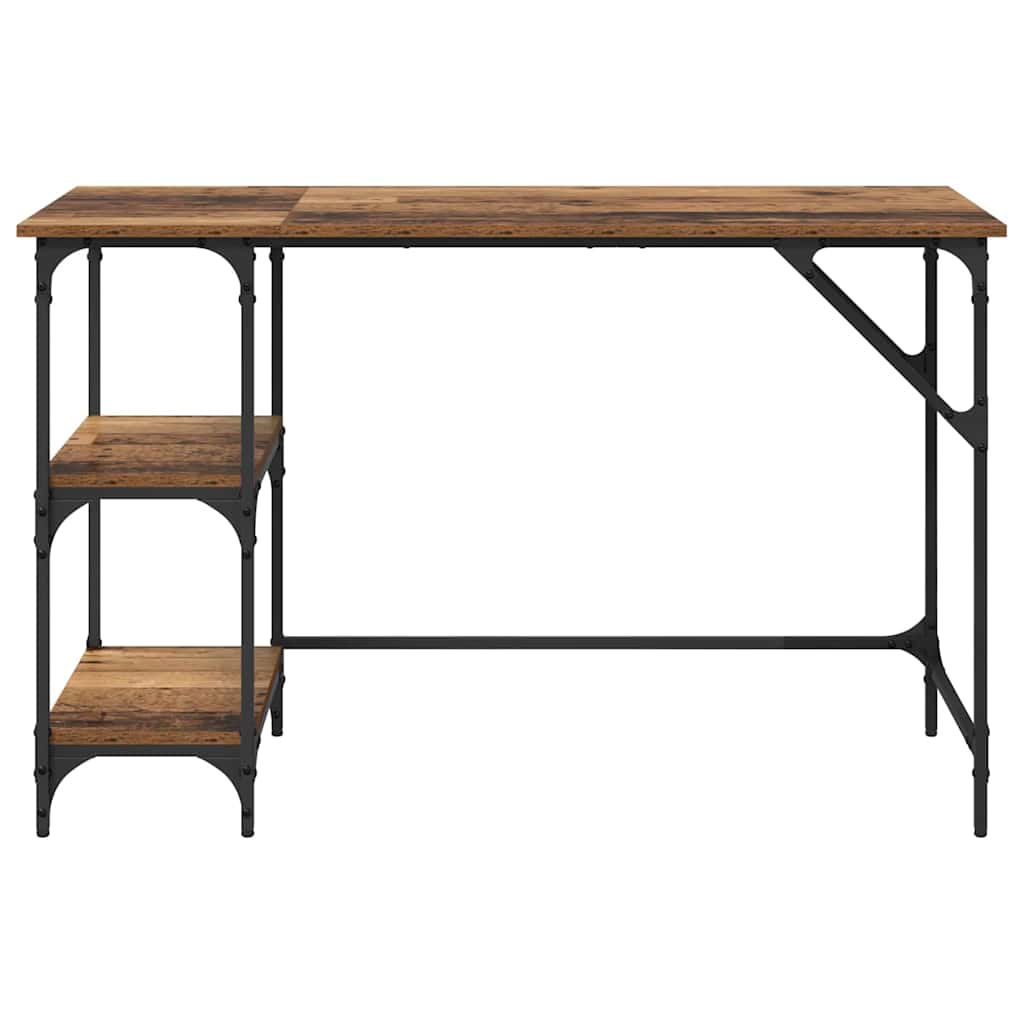 Bureau Oud Hout 120 x 50 x 75 cm Bewerkt hout is nu te koop bij PeponiXL, paradijselijk wonen!