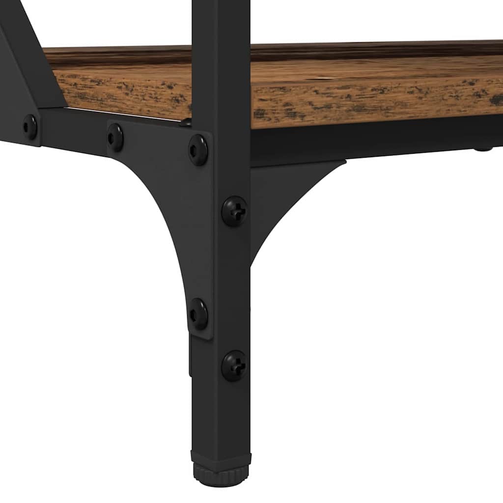 Salontafel Oud Hout 70x50x50cm Bewerkt hout is nu te koop bij PeponiXL, paradijselijk wonen!