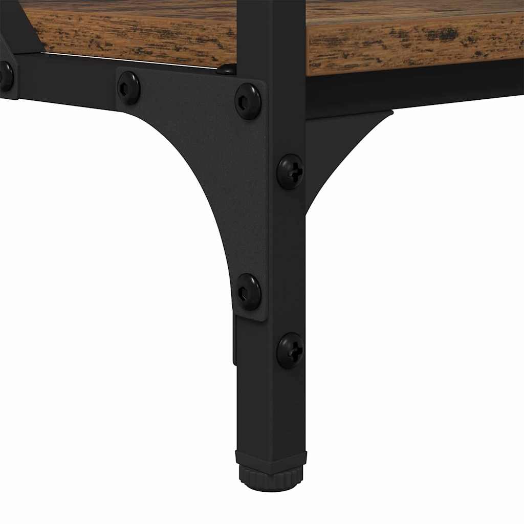 Salontafel Oud Hout 100 x 50 x 50 cm Bewerkt hout is nu te koop bij PeponiXL, paradijselijk wonen!