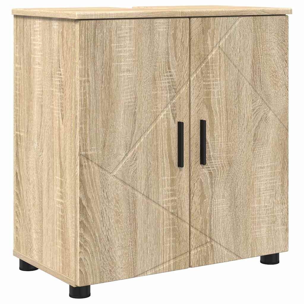Badkamer Kast met opslag Sonoma Eiken 61 x 35 x 64 cm is nu te koop bij PeponiXL, paradijselijk wonen!