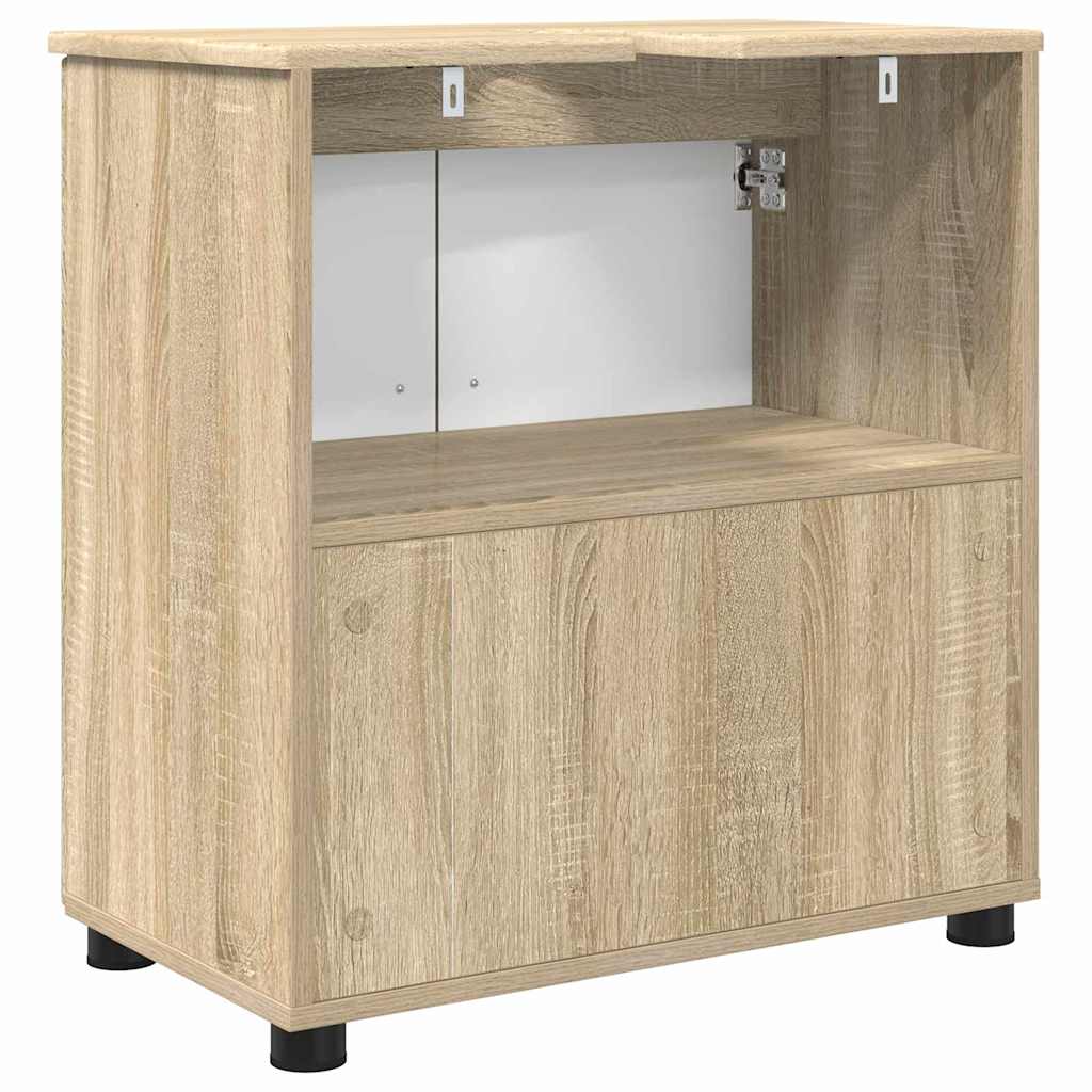 Badkamer Kast met opslag Sonoma Eiken 61 x 35 x 64 cm is nu te koop bij PeponiXL, paradijselijk wonen!