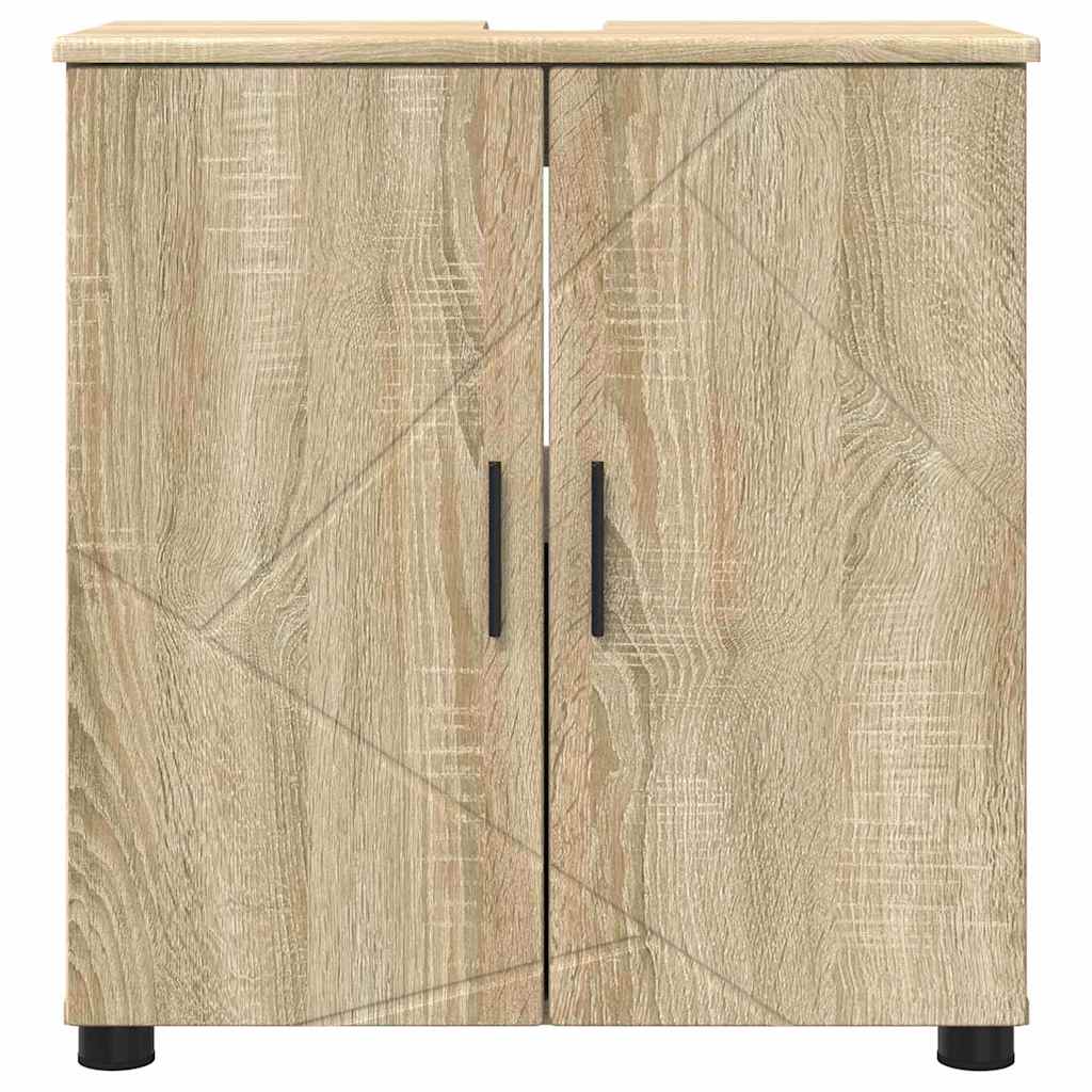 Badkamer Kast met opslag Sonoma Eiken 61 x 35 x 64 cm is nu te koop bij PeponiXL, paradijselijk wonen!