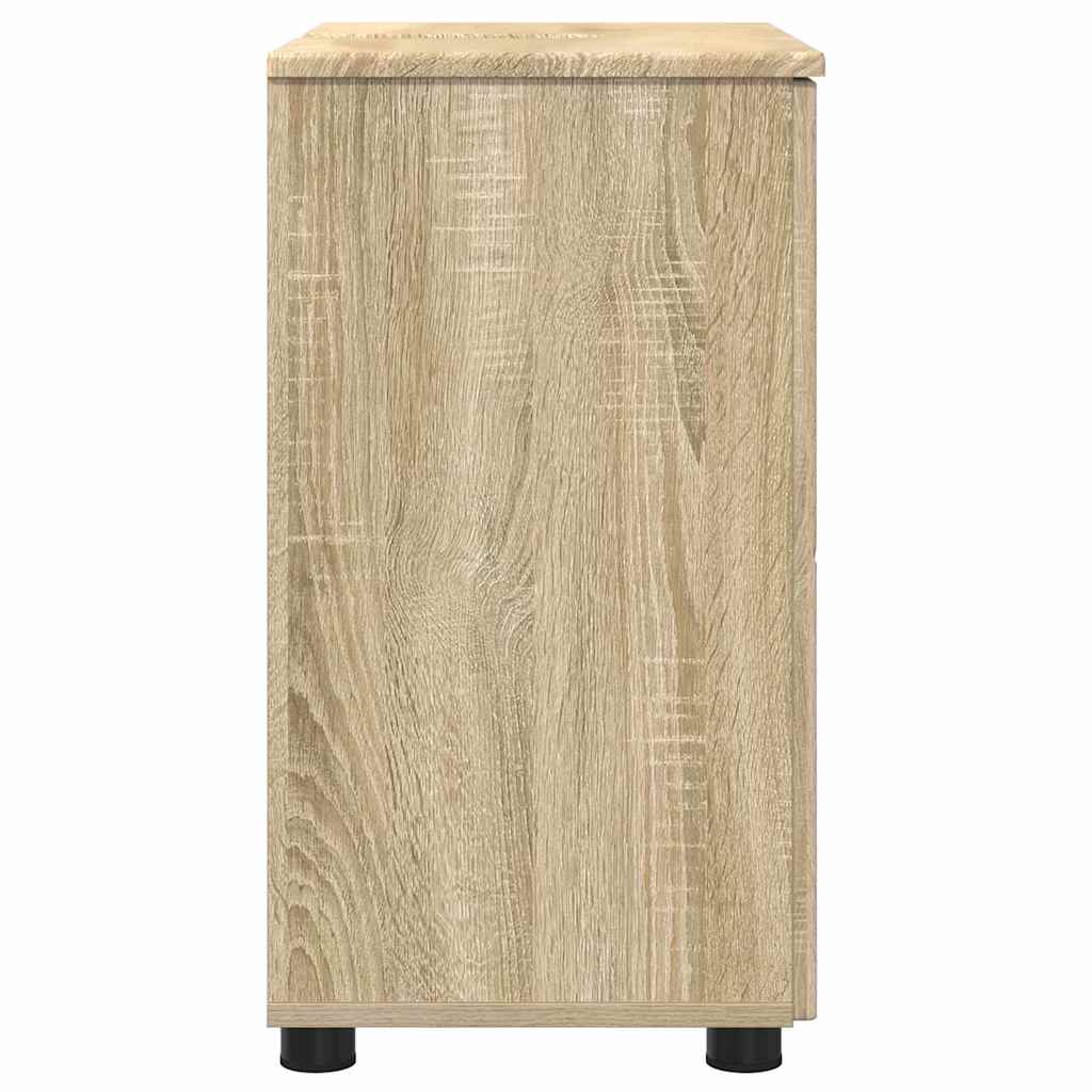 Badkamer Kast met opslag Sonoma Eiken 61 x 35 x 64 cm is nu te koop bij PeponiXL, paradijselijk wonen!