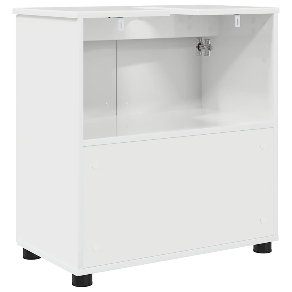 Badkamer Kast met opslag Hoogglans wit 61 x 35 x 64 cm is nu te koop bij PeponiXL, paradijselijk wonen!