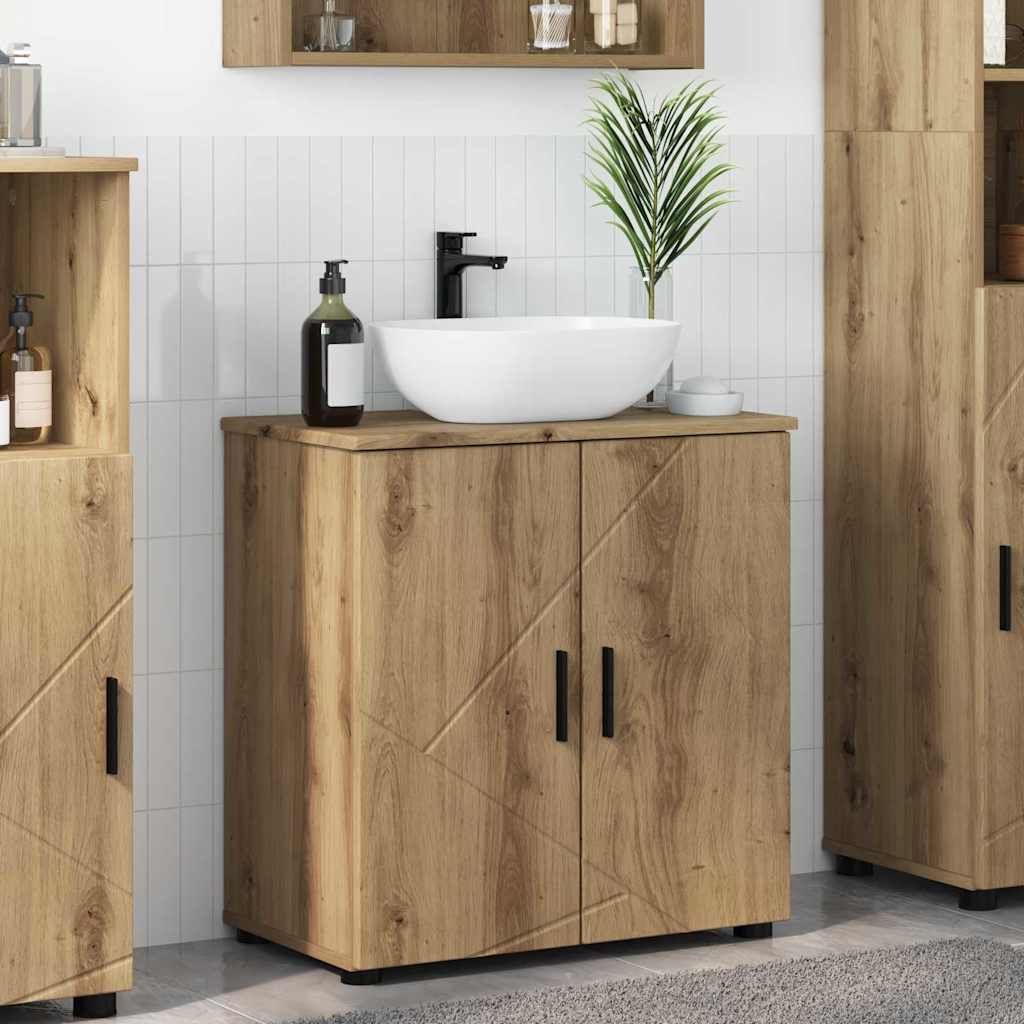 Badkamer Kast met opslag Artisan Eiken 61 x 35 x 64 cm is nu te koop bij PeponiXL, paradijselijk wonen!