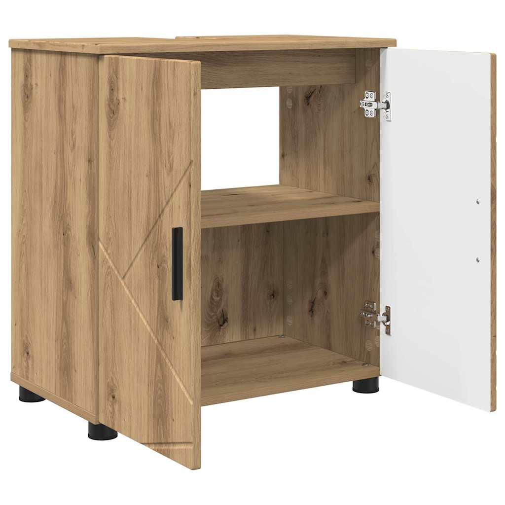 Badkamer Kast met opslag Artisan Eiken 61 x 35 x 64 cm is nu te koop bij PeponiXL, paradijselijk wonen!