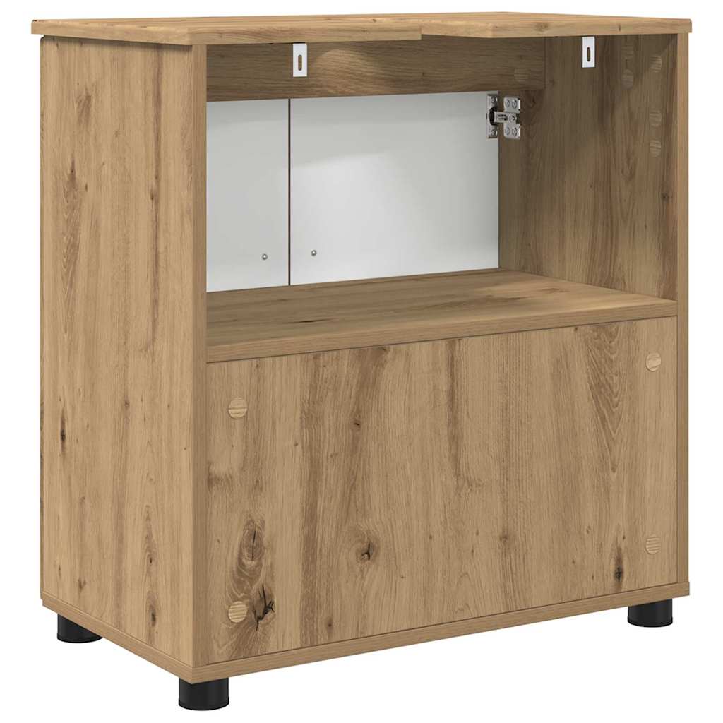 Badkamer Kast met opslag Artisan Eiken 61 x 35 x 64 cm is nu te koop bij PeponiXL, paradijselijk wonen!