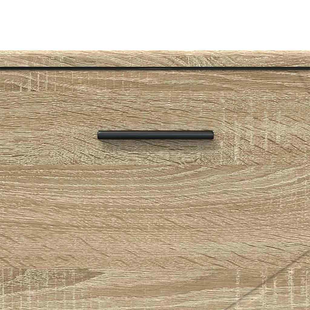 Badkamer Kast met lade Sonoma Eiken 76,5 x 35 x 64 cm is nu te koop bij PeponiXL, paradijselijk wonen!