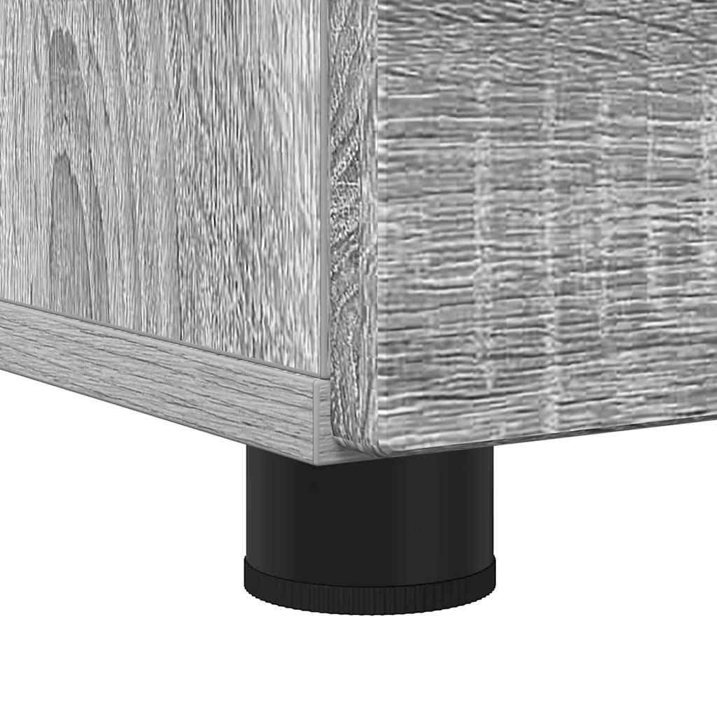 Badkamer Kast met lade Grijs Sonoma 76,5 x 35 x 64 cm is nu te koop bij PeponiXL, paradijselijk wonen!