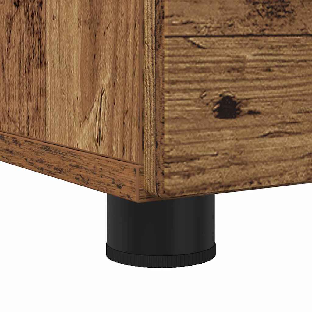 Badkamer Kast Oud Hout 76,5 x 35 x 64 cm Bewerkt hout & Metaal is nu te koop bij PeponiXL, paradijselijk wonen!