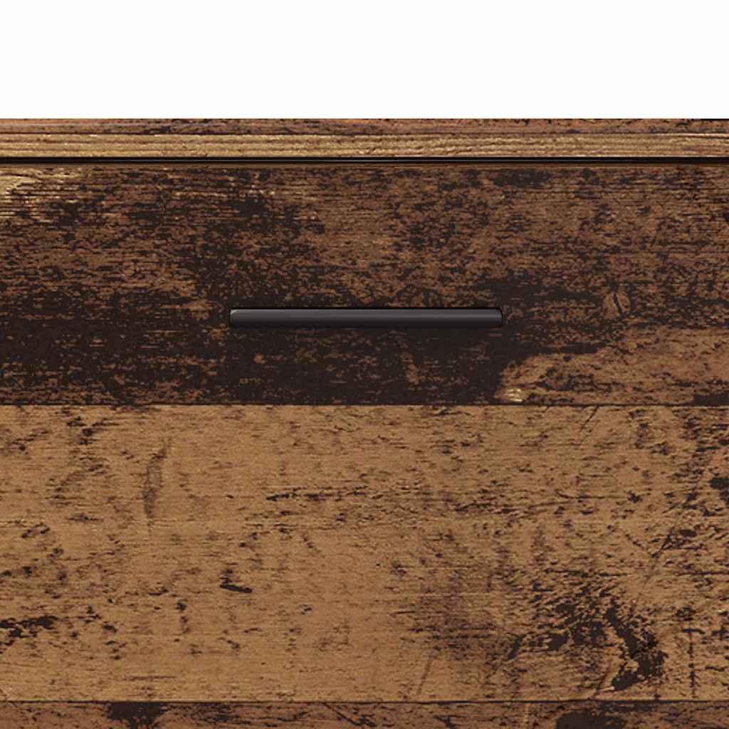 Badkamer Kast Oud Hout 76,5 x 35 x 64 cm Bewerkt hout & Metaal is nu te koop bij PeponiXL, paradijselijk wonen!