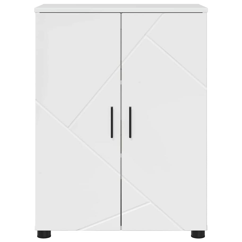 Badkamer Kast met opslag Hoogglans wit 60 x 35 x 80 cm is nu te koop bij PeponiXL, paradijselijk wonen!