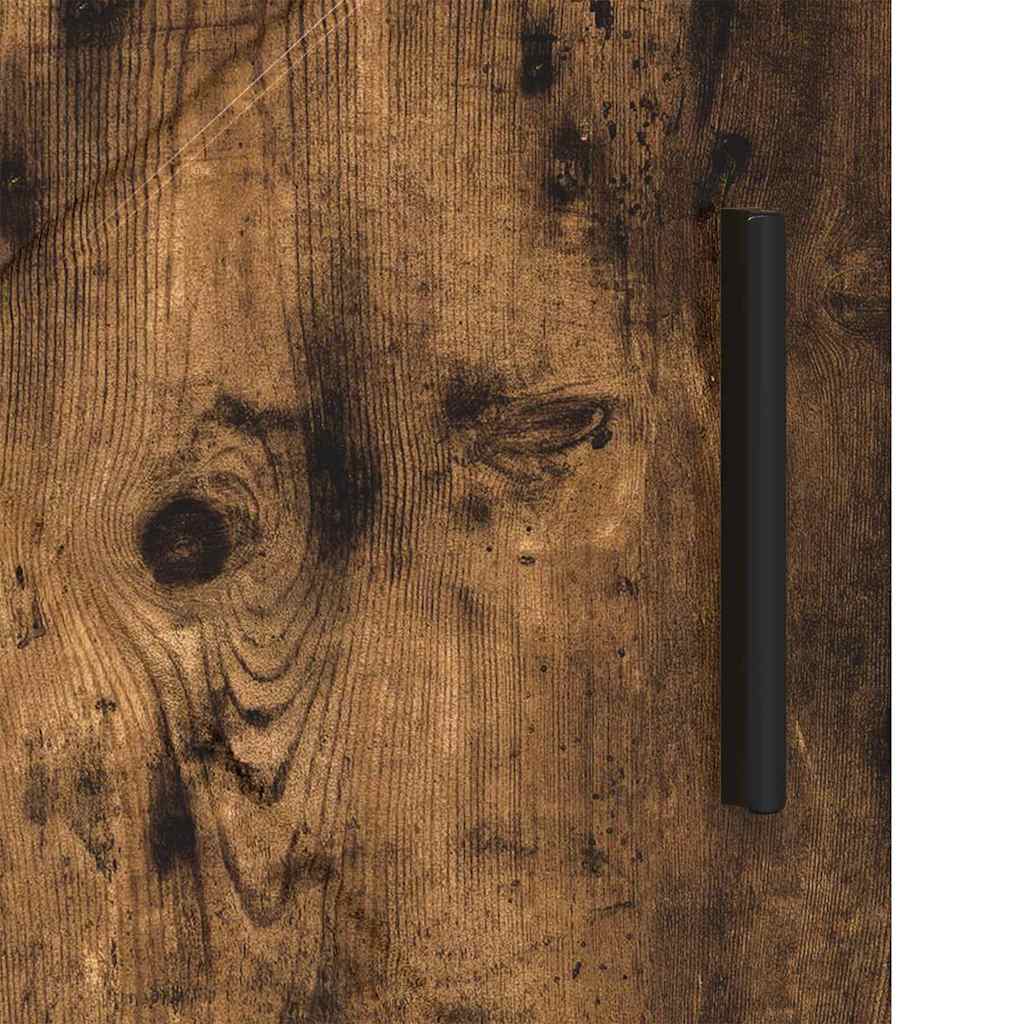 Badkamer Kast met opslag Gerookt eiken 60 x 35 x 80 cm is nu te koop bij PeponiXL, paradijselijk wonen!