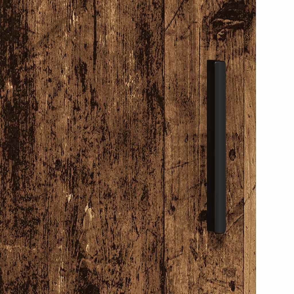 Badkamer Kast Oud Hout 60 x 35 x 80 cm Bewerkt hout & Metaal is nu te koop bij PeponiXL, paradijselijk wonen!