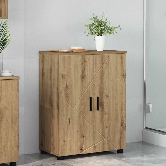 Badkamer Kast Artisan Eiken 60 x 35 x 80 cm is nu te koop bij PeponiXL, paradijselijk wonen!