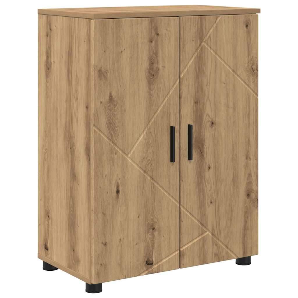 Badkamer Kast Artisan Eiken 60 x 35 x 80 cm is nu te koop bij PeponiXL, paradijselijk wonen!