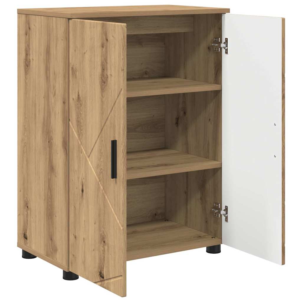Badkamer Kast Artisan Eiken 60 x 35 x 80 cm is nu te koop bij PeponiXL, paradijselijk wonen!