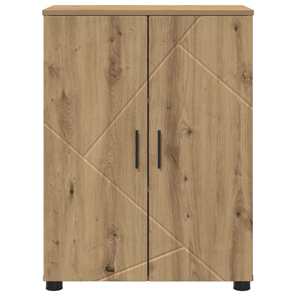 Badkamer Kast Artisan Eiken 60 x 35 x 80 cm is nu te koop bij PeponiXL, paradijselijk wonen!