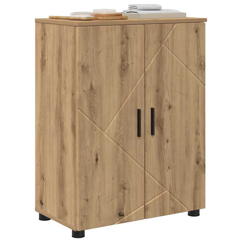 Badkamer Kast Artisan Eiken 60 x 35 x 80 cm is nu te koop bij PeponiXL, paradijselijk wonen!