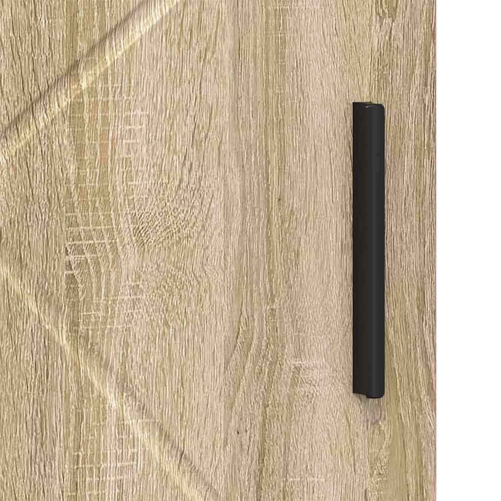 Badkamer Kast met opslag Sonoma Eiken 30 x 35 x 95 cm is nu te koop bij PeponiXL, paradijselijk wonen!