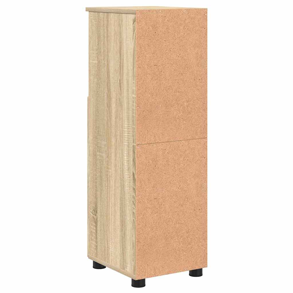 Badkamer Kast met opslag Sonoma Eiken 30 x 35 x 95 cm is nu te koop bij PeponiXL, paradijselijk wonen!