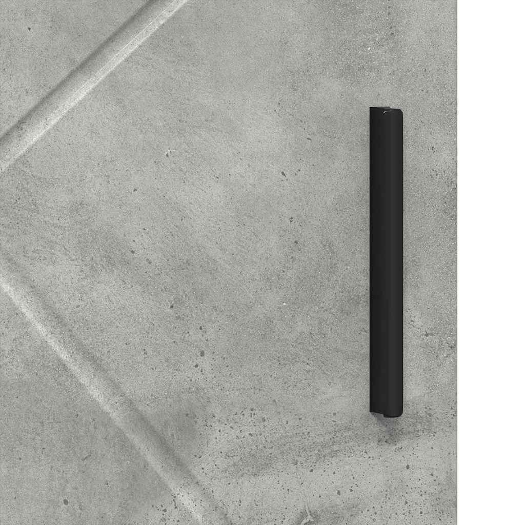 Badkamer Kast Beton Grijs 30 x 35 x 95 cm Bewerkt hout & Metaal is nu te koop bij PeponiXL, paradijselijk wonen!