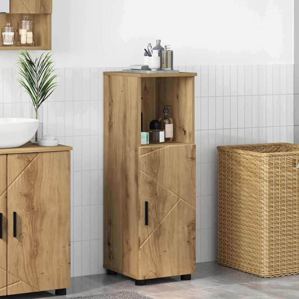 Badkamer Kast met opslag Artisan Eiken 30 x 35 x 95 cm is nu te koop bij PeponiXL, paradijselijk wonen!