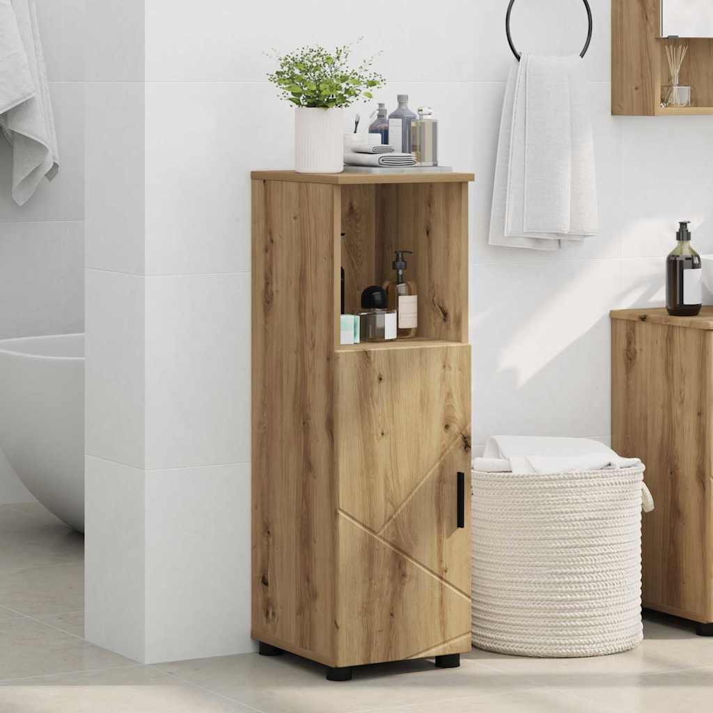 Badkamer Kast met opslag Artisan Eiken 30 x 35 x 95 cm is nu te koop bij PeponiXL, paradijselijk wonen!