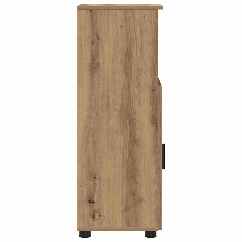 Badkamer Kast met opslag Artisan Eiken 30 x 35 x 95 cm is nu te koop bij PeponiXL, paradijselijk wonen!