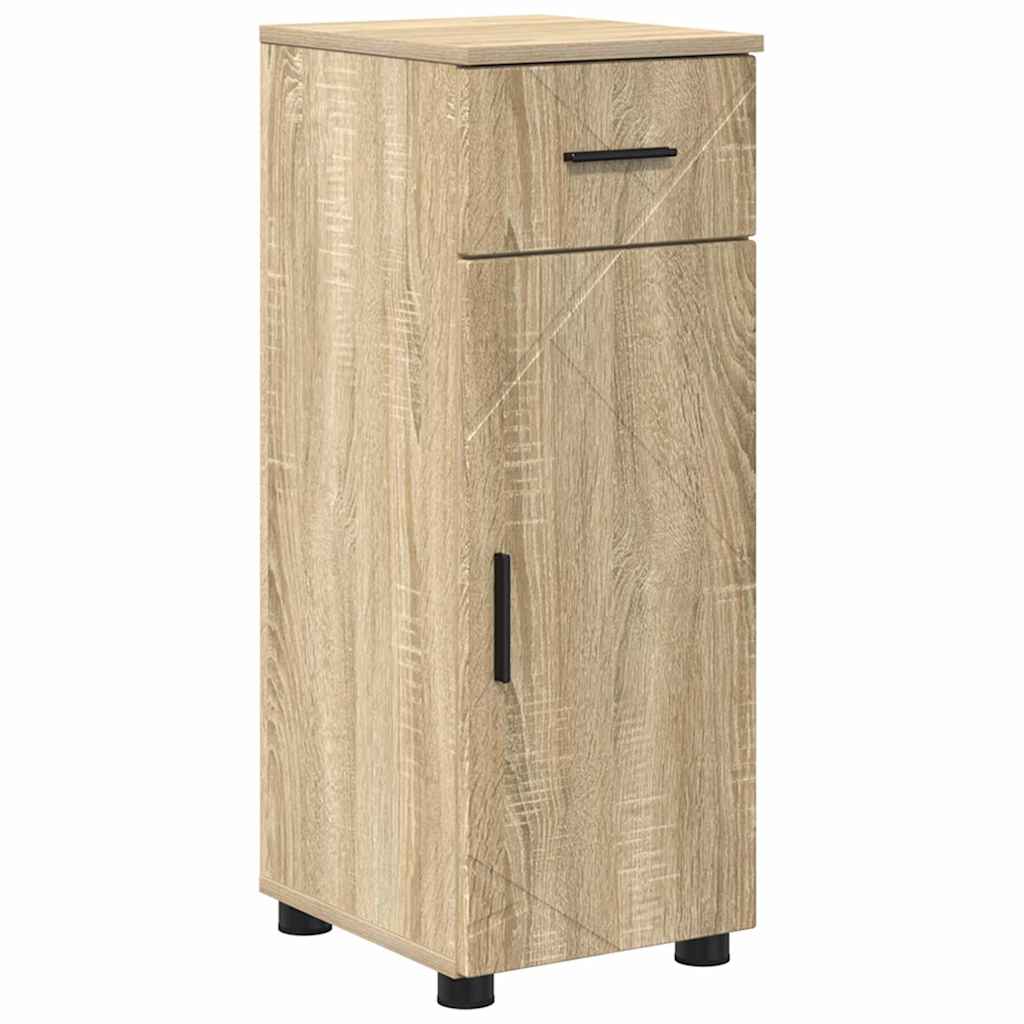 Badkamer Kast met lade met opslag Sonoma Eiken 30 x 35 x 80 cm is nu te koop bij PeponiXL, paradijselijk wonen!