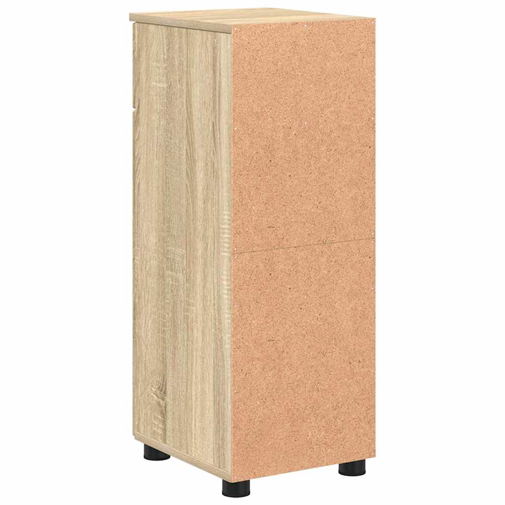 Badkamer Kast met lade met opslag Sonoma Eiken 30 x 35 x 80 cm is nu te koop bij PeponiXL, paradijselijk wonen!