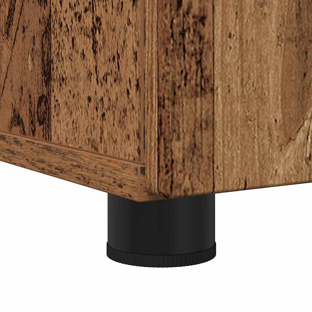 Badkamer Kast Oud Hout 30 x 35 x 80 cm Bewerkt hout & Metaal is nu te koop bij PeponiXL, paradijselijk wonen!