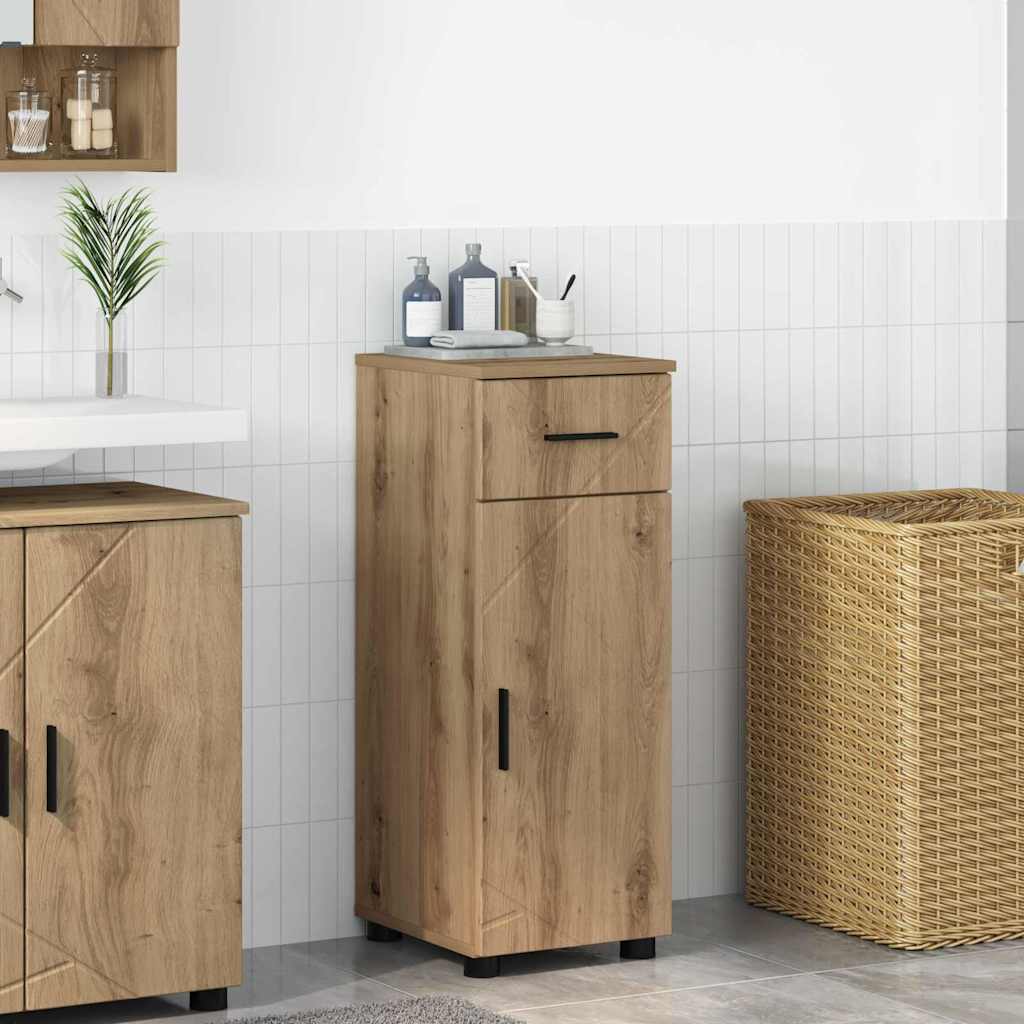 Badkamer Kast met lade met opslag Artisan Eiken 30 x 35 x 80 cm is nu te koop bij PeponiXL, paradijselijk wonen!