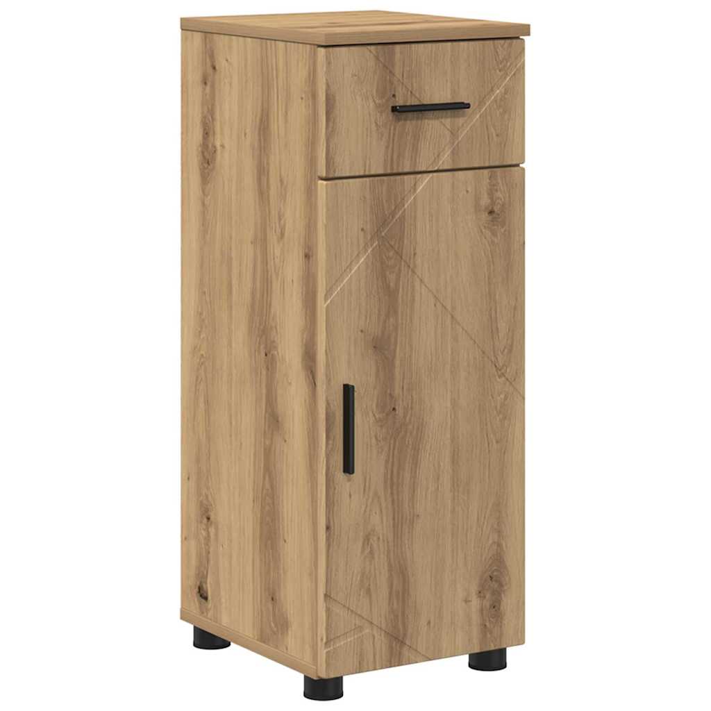 Badkamer Kast met lade met opslag Artisan Eiken 30 x 35 x 80 cm is nu te koop bij PeponiXL, paradijselijk wonen!