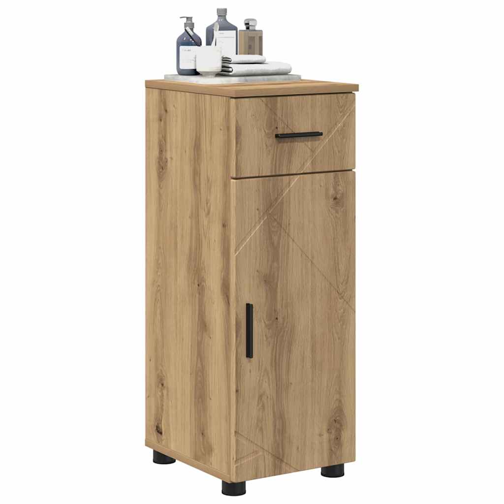 Badkamer Kast met lade met opslag Artisan Eiken 30 x 35 x 80 cm is nu te koop bij PeponiXL, paradijselijk wonen!