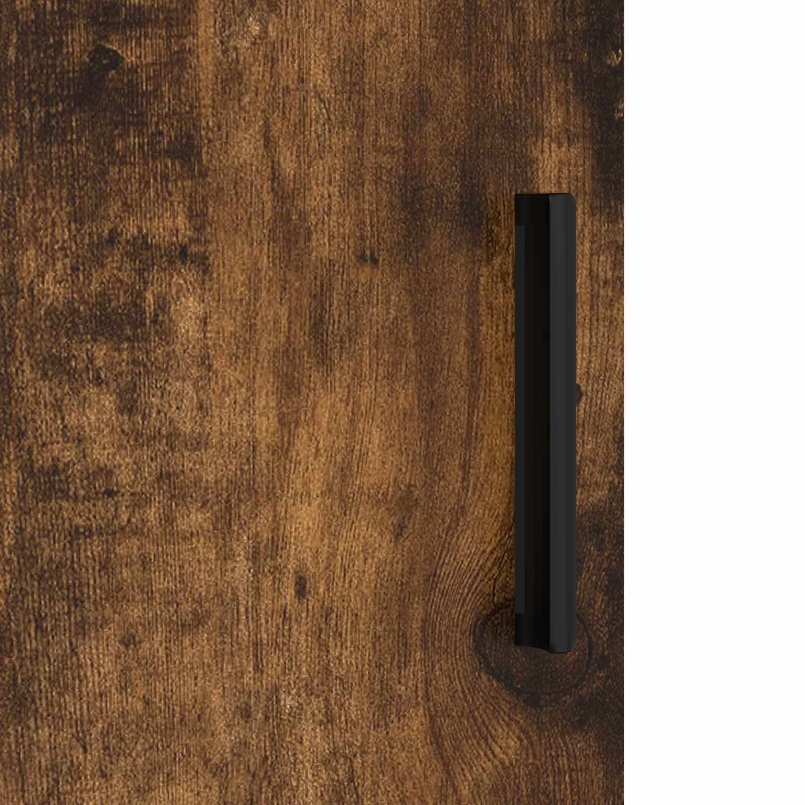 Badkamer Kast met opslag Gerookt eiken 30 x 35 x 192 cm is nu te koop bij PeponiXL, paradijselijk wonen!