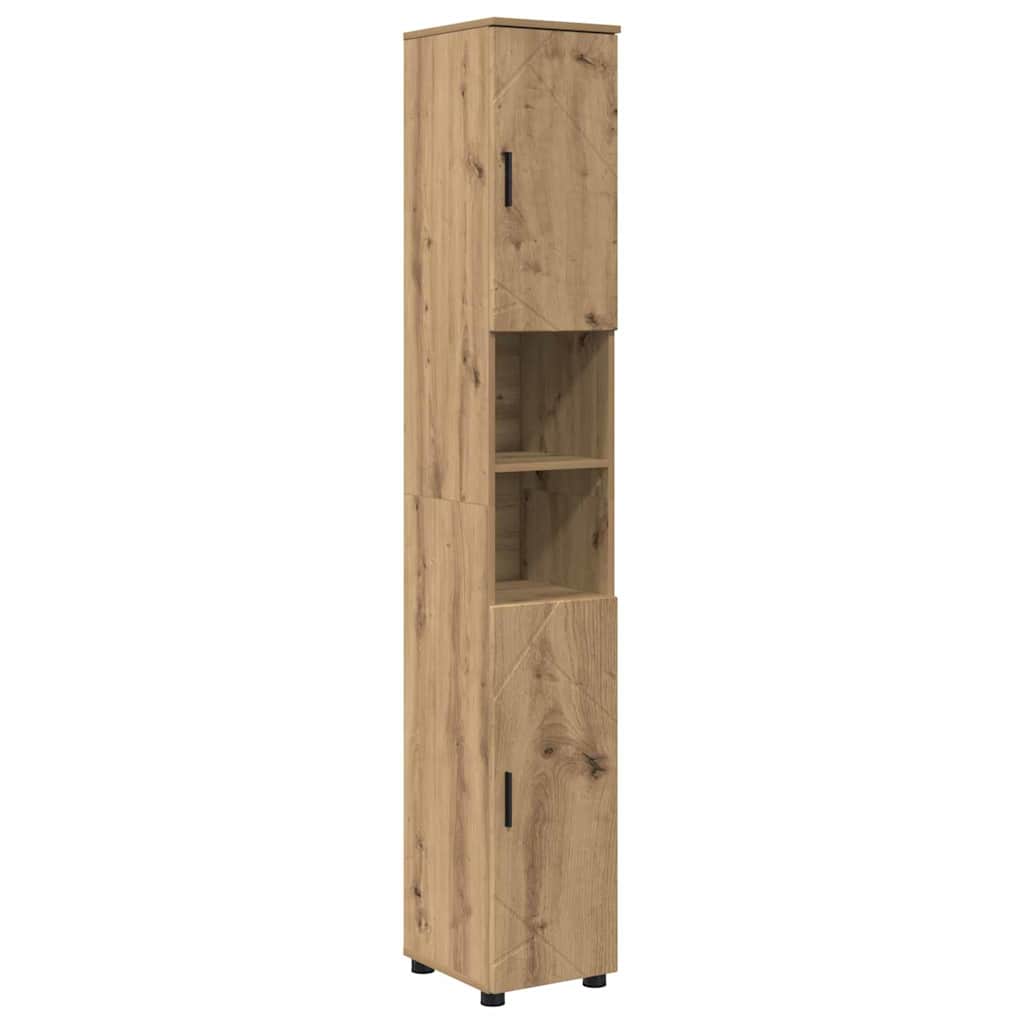 Badkamer Kast met opslag Artisan Eiken 30 x 35 x 192 cm is nu te koop bij PeponiXL, paradijselijk wonen!
