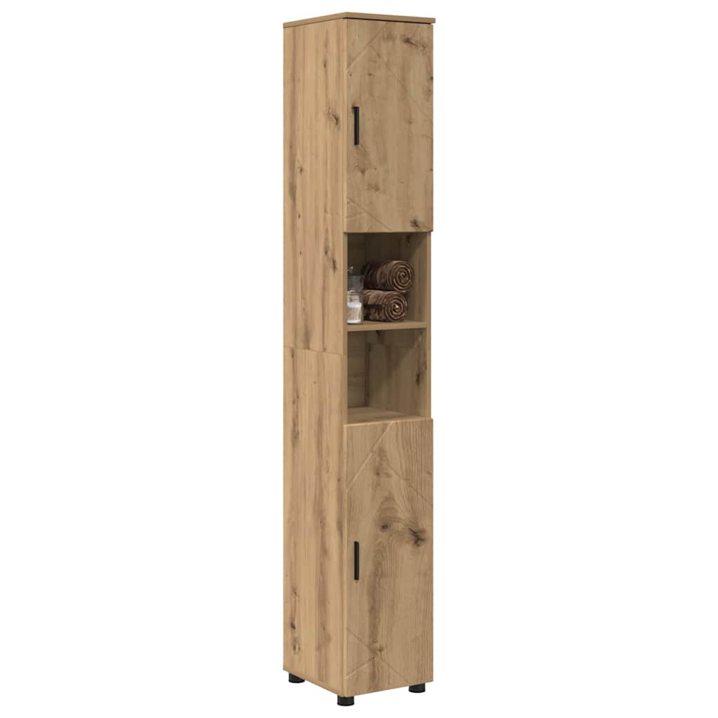 Badkamer Kast met opslag Artisan Eiken 30 x 35 x 192 cm is nu te koop bij PeponiXL, paradijselijk wonen!