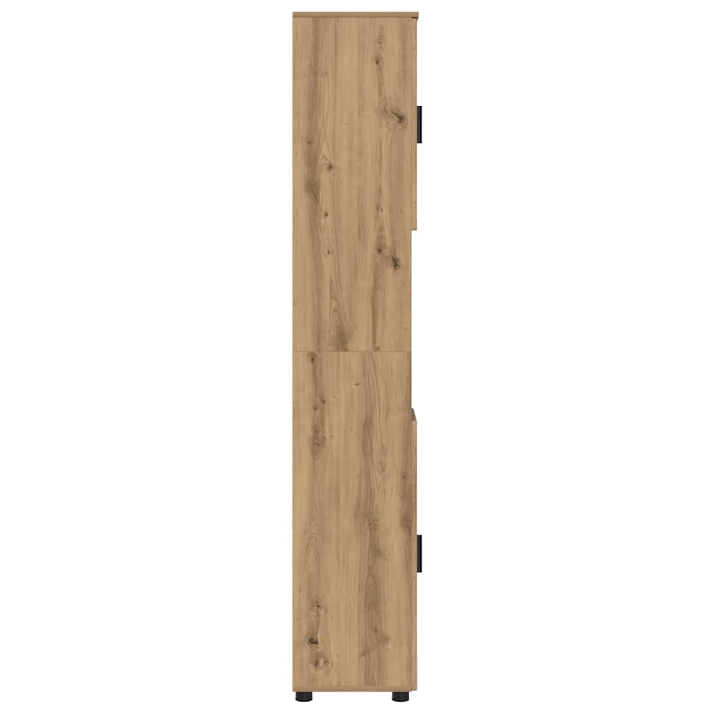 Badkamer Kast met opslag Artisan Eiken 30 x 35 x 192 cm is nu te koop bij PeponiXL, paradijselijk wonen!