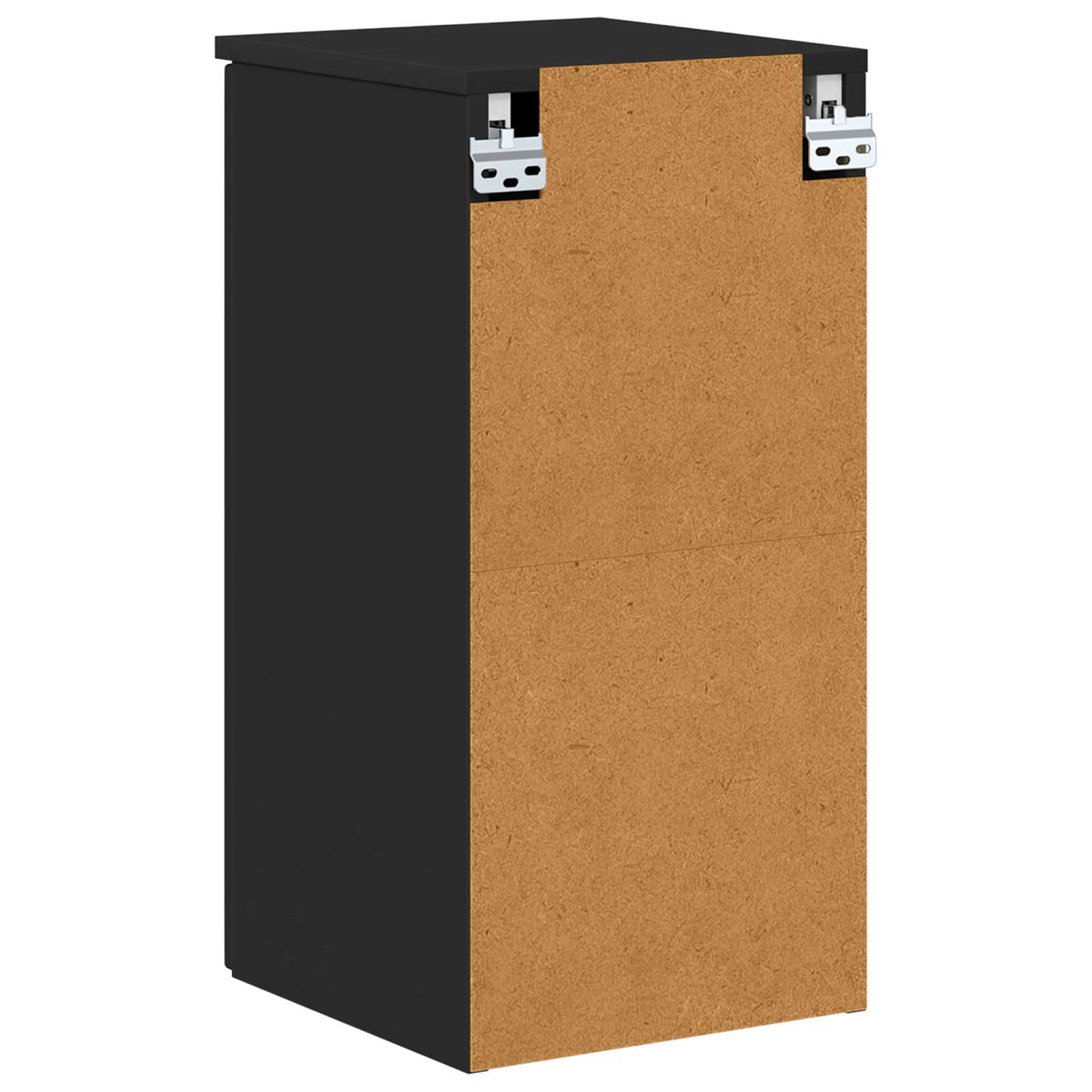 Badkamer Kast Zwart 30 x 31,5 x 61 cm Bewerkt hout & Metaal is nu te koop bij PeponiXL, paradijselijk wonen!
