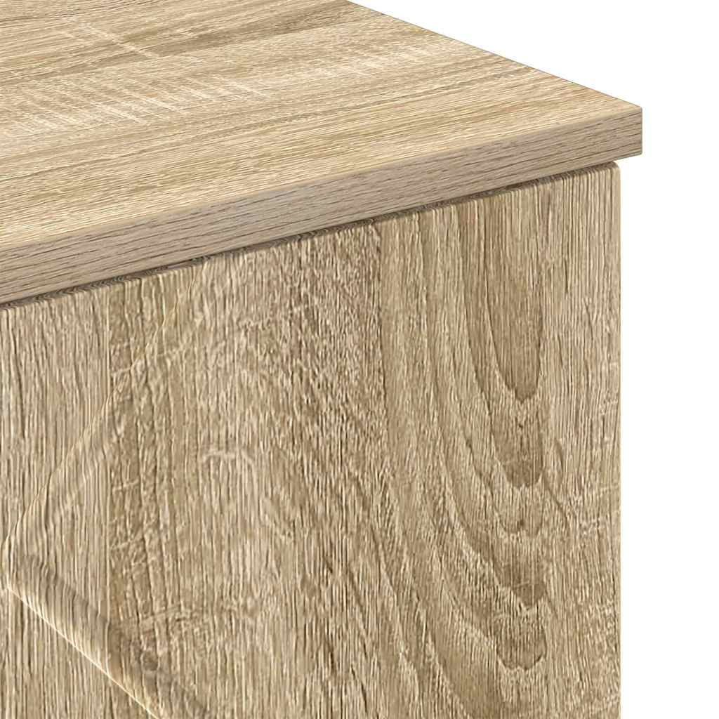 Badkamer Kast Wandgemonteerd Sonoma Eiken 30 x 31,5 x 61 cm is nu te koop bij PeponiXL, paradijselijk wonen!